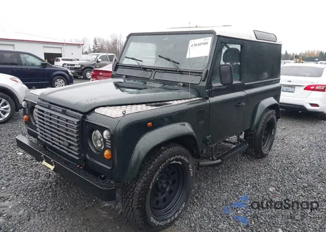 1998 Land Rover Defender z USA, uszkodzony, nr VIN SALLDVA68WA138598